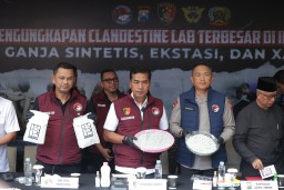 Pabrik Narkoba di Malang Berkedok Kantor EO Berhasil Diungkap polri