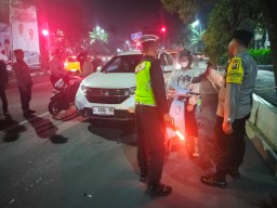 Jelang 1 Muharam Polrestabes Surabaya Bersama Tiga Pilar Gelar Patroli Skala Besar