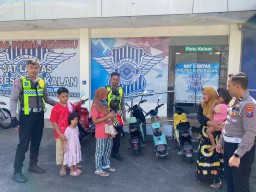 TRC Satlantas Polres Bangkalan Tertibkan Penggunaan Sepeda Listrik di Jalan Raya