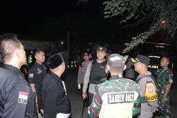 Polres Lamongan Bersama TNI dan Pemkab Lakukan Pengamanan Pengesahan Warga Baru Perguruan Silat