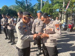 Kapolres Nganjuk Kembali Perintahkan Razia Aplikasi Judi Online di HP Anggota