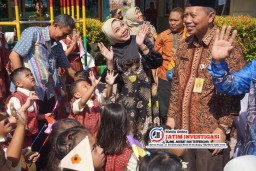 Monev MPLS Oleh Plt Ketua TP PKK Kabupaten Sidoarjo dr.Sriatun di Kecamatan Sedati