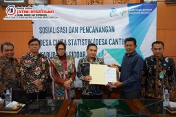 Pemkab Sidoarjo Sukseskan Program Tiga Desa Cantik Bersama BPS Sidoarjo