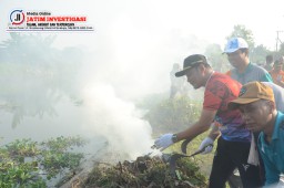 Plt. Bupati Sidoarjo Gerakkan OPD untuk Kerja Bakti Massal Pasca Robohnya Jembatan Kedungpeluk
