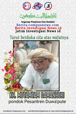 Kyai Kharismatik K.H Mutamtam Damanhuri meninggal Dunia, Warga NU berduka dan merasa kehilangan