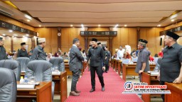 Intip Penjelasan Plt Bupati terhadap Raperda Perubahan APBD Kab. Sidoarjo