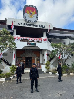 Cek Kekuatan Personel OMP 2024, Subsatgas Propam Hadir dan melakukan Pengawasan pada Lokasi Bertugas
