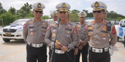 Kakorlantas Cek Kesiapan Personel dan Kendaraan Lalu Lintas, Jelang HUT RI ke- 79 di IKN