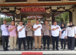 Kapolres Badung, Terima Tim Supervisi Bareskrim Polri