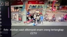 Tegur Pembuang Putung Rokok, Warga Tulangan Dikeroyok 6 Orang di SPBU Sidoarjo Kota