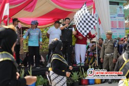 Plt Bupati Sidoarjo Resmi Membuka Lomba Karnaval HUT ke-79 RI, Karnaval Tumbuhkan Semangat Nasionalisme