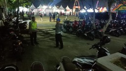 Polsek Mengwi Amankan Festival Rakyat Kelurahan Abianbase