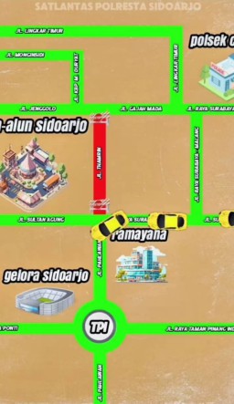 Satlantas Polresta Sidoarjo Mempersiapkan Pola Pengalihan Arus Lalu Lintas, Menjelang Gebyar Karnaval Besar Shining Jayandaru