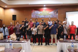 Melalui FGD Kapolres AKBP Teguh Ajak Media Jaga Kondusifitas Kamtibmas Menjelang Pilkada 2024
