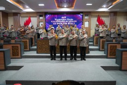 Laksanakan Kunjungan Kerja, Kalemdiklat Polri Tiba di Mapolda Bali