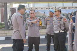 Polrestabes Surabaya Siagakan Personel untuk Pengamanan Tahapan Pendaftaran Pilkada 2024