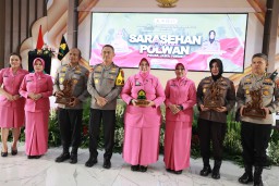 Peringati HKGB ke-72 dan HUT Polwan ke-76, Polda Jatim Gelar Sarasehan