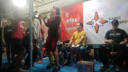 Warga Girilaya RT 04 /RW 08 Menggelar Penutupan Peringatan HUT Ke - 79 Menghadirkan OM Marchita