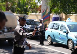 Polri Amankan Venue Utama KTT IAF ke-2 dan HLF MSP Tahun 2024