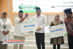 Pemkab Sidoarjo Proteksi 10.931 Ketua RT RW Dengan BPJS Ketenagakerjaan