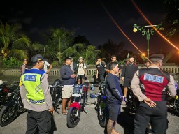 Secara Rutin Polsek Mengwi Laksanakan Kegiatan Atensi Malam Minggu