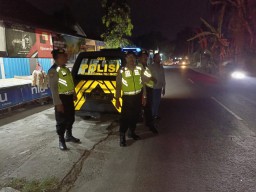 Polsek Abiansemal Gelar Blue Light Patrol, Antisipasi Kejahatan di Jalur Sepi &amp; Pemukiman