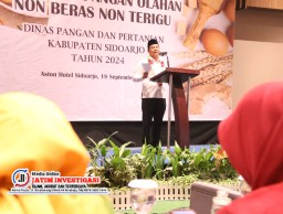 Plt. Bupati Sidoarjo Ajak Masyarakat Manfaatkan Sumber Daya Alam Lokal Untuk Pangan Olahan Non Beras