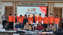 Bongkar Kasus Penipuan Online, 10 Warga Asing Berhasil Diamankan Satreskrim Polrestabes Surabaya