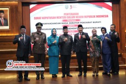 Subandi Resmi Cuti, Isa Anshori Jabat Pjs Bupati Sidoarjo