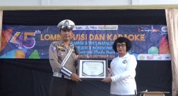 Aipda Eko Anggota Satlantas Polres Bondowoso Mendapatkan Apresiasi Dari Dua Sekolah