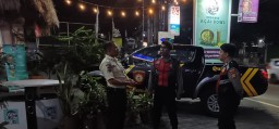 Blue Light Patrol Samapta Polsek Kuta Utara Sambangi Obyek Vital Aset Pemerintah