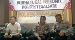 Polsek Tegalsari Gelar Acara Pelepasan Salah Satu Anggotanya