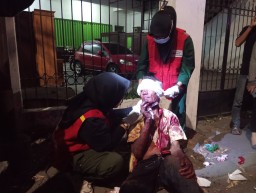 Diduga Mabok Pria Paruh Baya Menjadi Korban Tabrak Lari