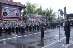 Kapolres Badung Pimpin Upacara Peringatan Hari Kesaktian Pancasila