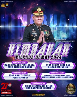Polres Bondowoso Jelang Pilkada Serentak di Bondowoso, Ini Imbauan Polisi pada Masyarakat