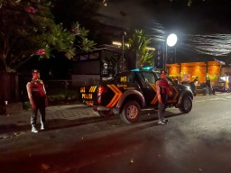 Cegah Premanisma Polsek Kuta Utara Fokuskan Blue Light Patrol Subuh di Jalan Umalas