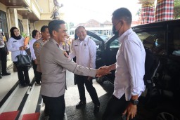 Kapolres Badung AKBP Teguh Priyo Wasono Terima Tim Audit Kinerja Tahap II
