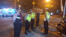 Personel OMP 2024 Polres Badung Sigap Amankan Kampanye Pertemuan terbatas Paslon Kepala Daerah