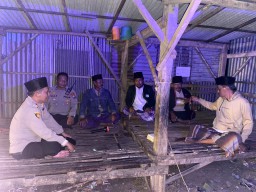 Patroli Malam, Polres Bangkalan Antisipasi Aksi Teror Pelemparan Batu