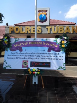 Diminta Serius Tangani Peredaran Narkoba Merek Karnopen, KP3 Kirim Bunga Sebagai Bentuk Atensi