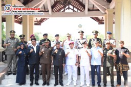 Pjs. Bupati Sidoarjo Memimpin Upacara Hari Jadi Ke-79 Provinsi Jawa Timur Tahun 2024