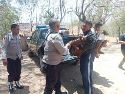 Gercep Polsek Klabang Tangani ODGJ yang Mengamuk di Rumah Warga di Desa Blimbing