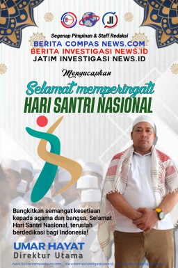 Pimpinan Media Jatiminvestigasinews.id Ucapkan Selamat Hari Santri Nasional 2024: Santri Sebagai Pilar Kebangsaan
