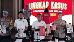 Datang ke Surabaya Untuk Curi Emas di PTC, Wanita Ini Viral Berhasil Dibekuk Jatanras Polrestabes Surabaya