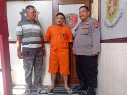 Polsek Semampir Amankan Seorang Residivis Pencurian Lempengan Plat Besi, Aksi Nekat Terungkap Berkat Rekaman CCTV