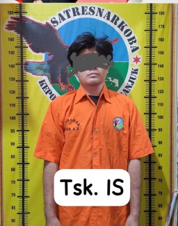 Polres Nganjuk Tangkap Pria Kediri Pengedar Sabu, Kapolres: Kami Komitmen Tindak Tegas Pelaku Narkoba
