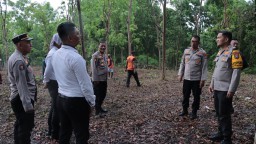 Polres Nganjuk Buka 4 Hektare Lahan Penanaman Jagung Dukung Program Ketahanan Pangan Nasional