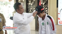 Pemkab Sidoarjo Lepas Kontingen Popda XIV dan Peparpeda II Jatim 2024, Targetkan Juara Umum
