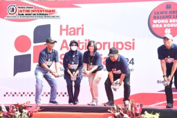 Peringatan Hari Anti Korupsi Sedunia, Pjs. Bupati Sidoarjo : Pemberantasan Korupsi Tanggung Jawab Kita Semua