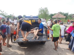 Kejadian Meninggal Dua Orang Anak Tenggelam di Waduk Huluaan Menganti
